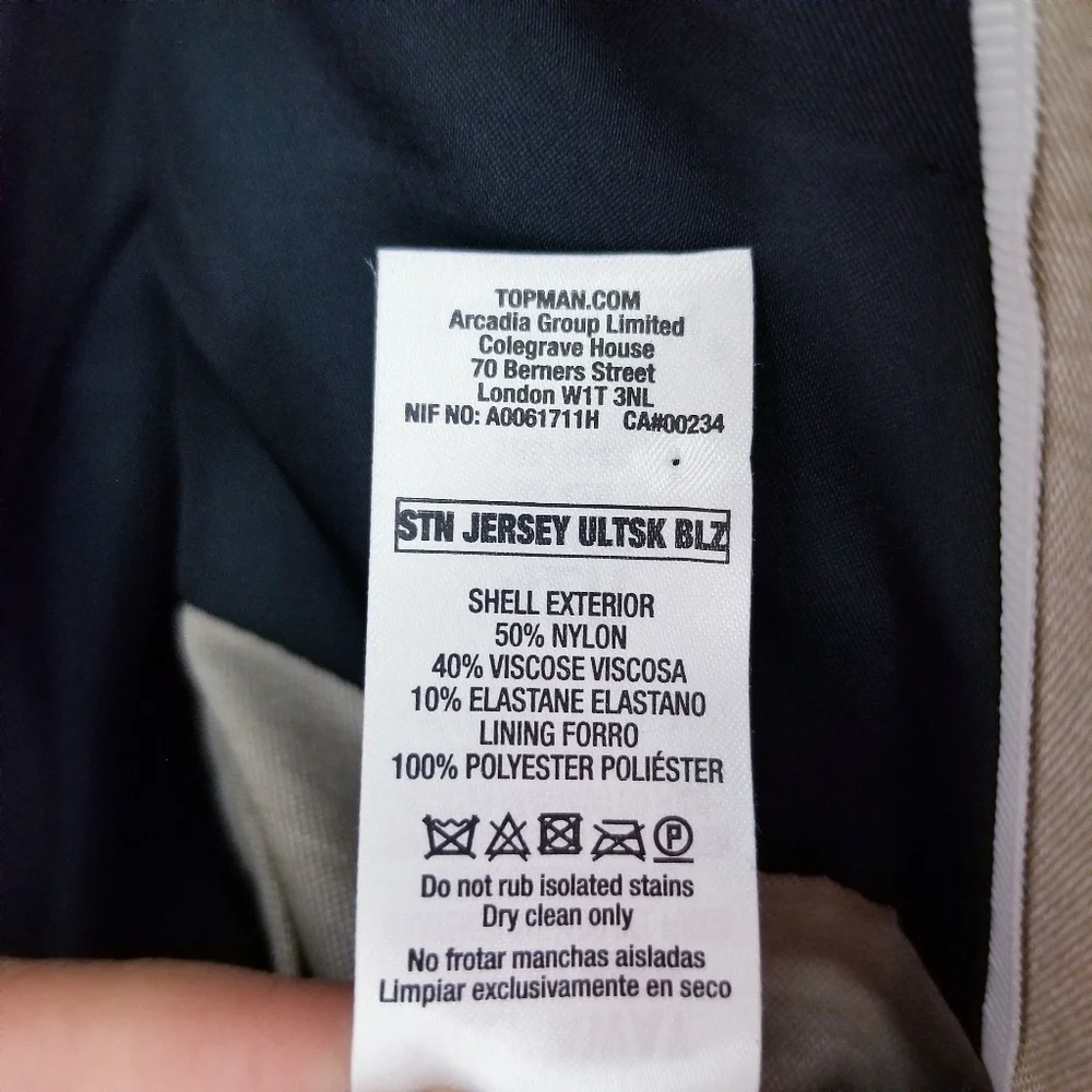 Topman stone jersey